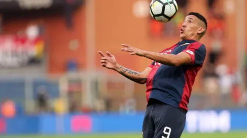 CONTROLA DE PECHO. Centurión en uno de sus últimos partidos de la actual temporada.