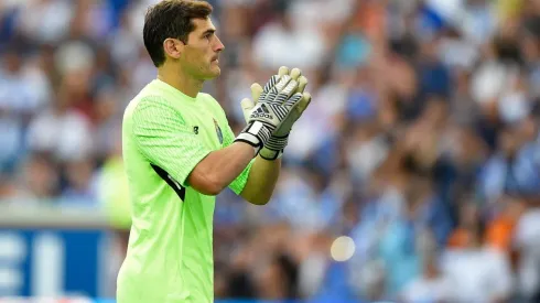 Iker Casillas en Porto.