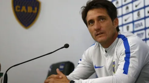 SIN PULGAS. Guillermo Barros Schelotto fue tajante cuando le preguntaron sobre Riquelme.