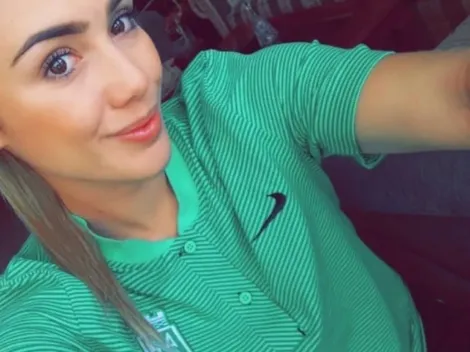 Le preguntaron sobre su perfil futbolístico y ella contestó dando sus redes sociales