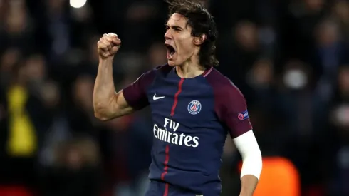 SANGRE CHARRÚA. Edison Cavani es uno de los grandes emblemas del Paris Saint-Germain (Foto: Getty).
