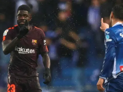 Sport: Umtiti del Barcelona se enfureció porque un jugador del Espanyol lo llamó "negro de mierda"
