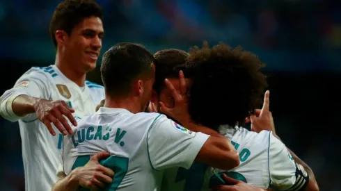 Lucas Vázquez abrió la cuenta para el 'Merengue'.