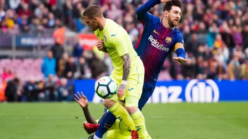 Messi no logró desnivelar ante Getafe.