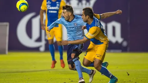 Villa jugó en el duelo que perdieron 3-0 con el cuadro potosino.