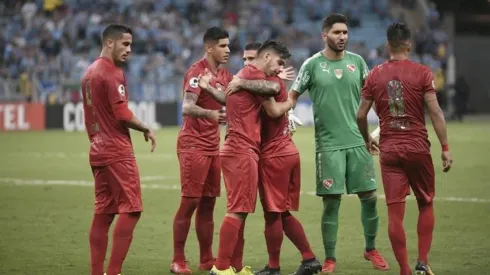 Buen partido igual de los jugadores de Independiente