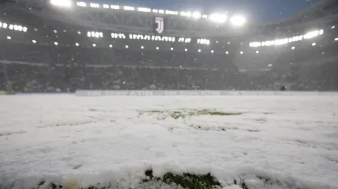 Juventus vs Atalanta suspendido por una tormenta de nieve