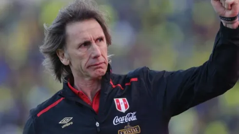 Ricardo Gareca, entrenador de Perú.