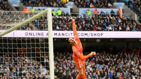 Tremenda jugada de Sané y Agüero, pero Bernardo Silva no pudo repetir su golazo al ángulo