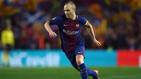 Andrés Iniesta, jugador de Barcelona.