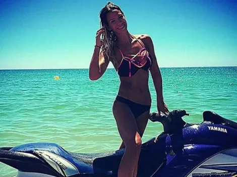 Tamara Gorro, esposa de Ezequiel Garay, está más cómoda sin ropa