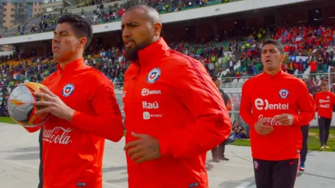 Arturo Vidal, jugador de la Selección de Chile.