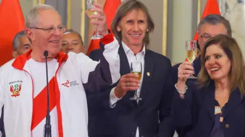 Gareca y PPK compartieron en un homenaje el pasado mes de noviembre