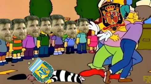 España no tuvo compasión con Argentina.