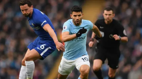 El 'Kun' en Manchester City.