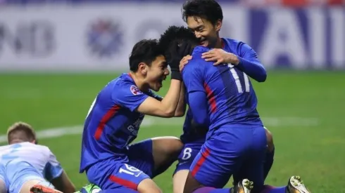 Gol de Guarín en China.