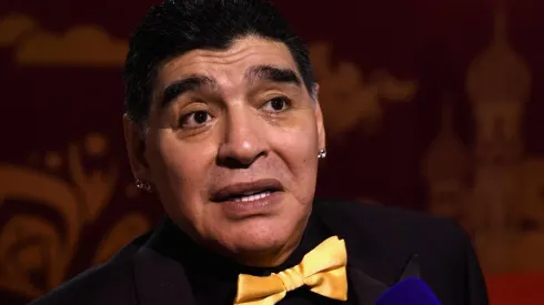 Maradona, feliz por la llegada de otro nieto.