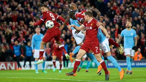 OTRO GOLEADOR. Mané le anotó al Manchester City a la media hora de juego.