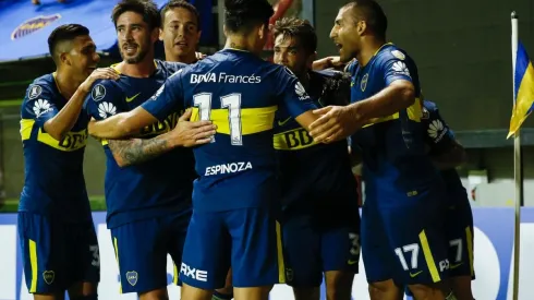 EL LOCAL SACÓ TRES PUNTOS. Boca ganó un partido clave para soñar con avanzar en la Copa Libertadores (Foto: Getty).