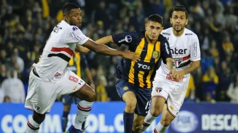 ÁSPERO. Central y San Pablo no pudieron romper el 0 en Rosario.