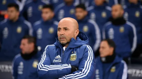 Foto de Jorge Sampaoli, entrenador de la Selección Argentina.