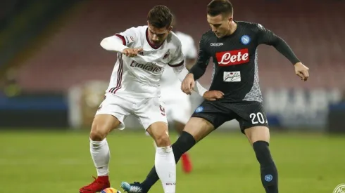 En su más último enfrentamiento Napoli se impuso 2-1 a Milán (Foto: @acmilan)