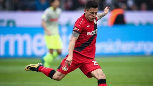 Charles Aránguiz en Bayer Leverkusen.