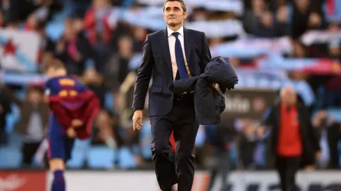 Foto de Ernesto Valverde, entrenador de Barcelona.