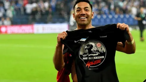 Marco Fabián disputará un título en Alemania (Foto: @eintracht_esp)