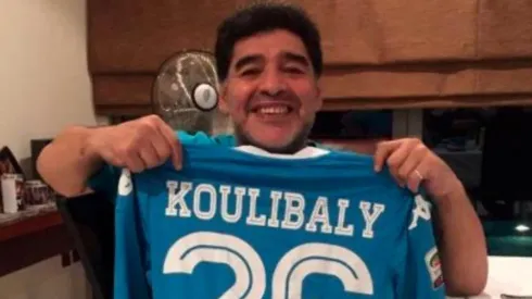 Maradona festejó la agónica victoria del Napoli ante la Juventus