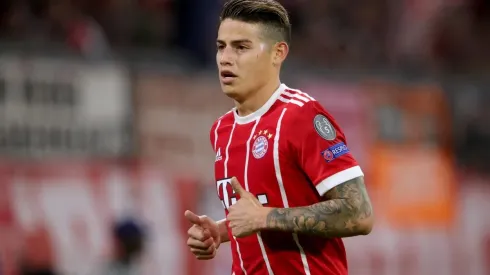 James Rodríguez, jugador de Bayern Munich.