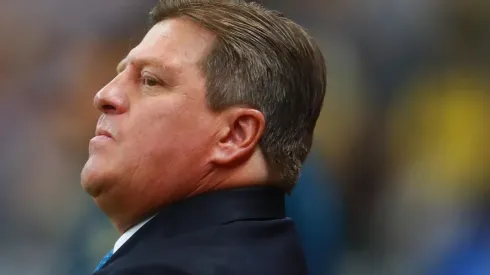 RESPUESTA DE ALTURA. Piojo Herrera habló sobre la rajada de Pizarro en el festejos de Chivas (Foto: Getty).