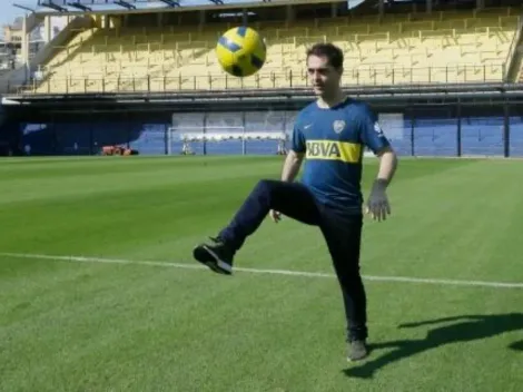 'Berlín' visitó la Bombonera y quedó impresionado