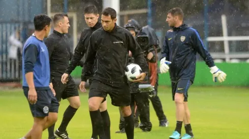 SUSPENDIDO. Boca y Gimnasia jugarán la semana que viene.