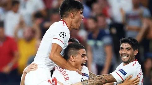 Ever Banega, clave en la victoria de Sevilla.