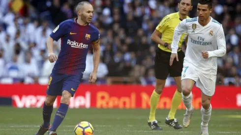 El Barcelona vs Real Madrid será el último clásico de Andrés Iniesta (Foto: @FCBarcelona_es)
