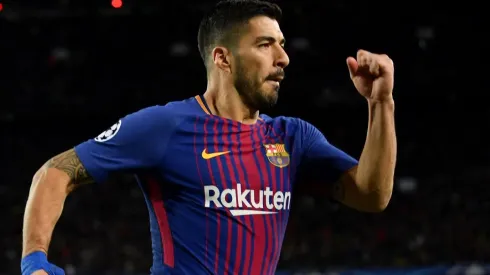Luis Suárez no falló en el comienzo del encuentro.