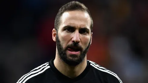 Foto de Gonzalo Higuaín, jugador de la Selección Argentina.