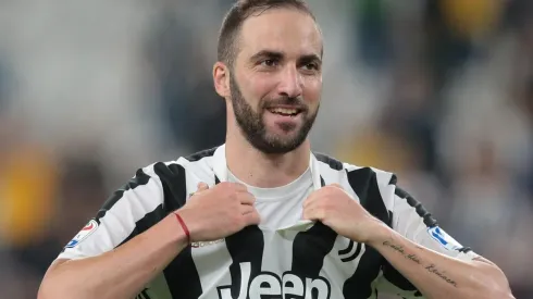 Higuaín salió campeón con la Juventus