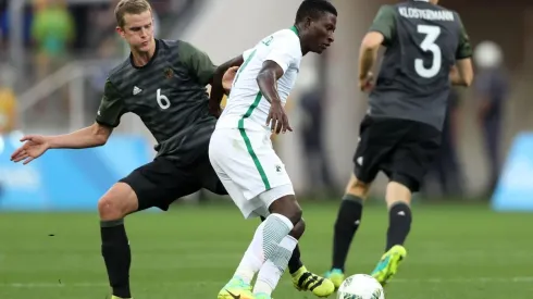 EN RÍO 2016. Usman durante los Juegos Olímpicos con Nigeria ante Alemania (Foto: Getty).