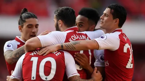 Foto de los jugadores de Arsenal.
