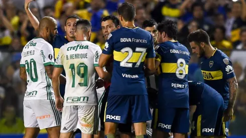Boca vs Palmeiras en la Bombonera