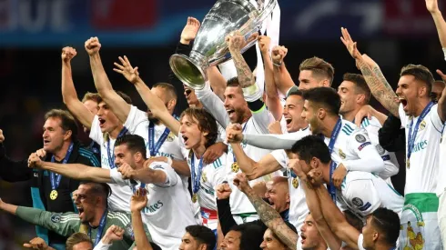 Foto de los jugadores de Real Madrid.