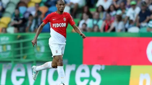 Fabinho durante un partido de Mónaco.