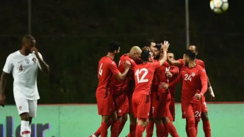 DECEPCIÓN. El campeón de Europa empató ante Túnez en el anteúltimo partido de local antes de Rusia.