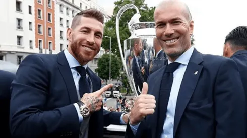 De crack a crack: el mensaje de despedida de Sergio Ramos a Zidane