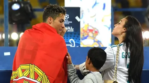 Foto de Cristiano Ronaldo con Georgina Rodríguez
