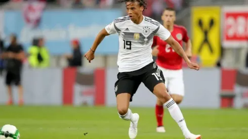 Leroy Sané, la principal ausencia de Alemania.