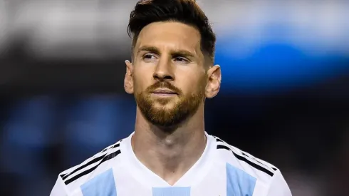 Leo Messi con la Selección Argentina