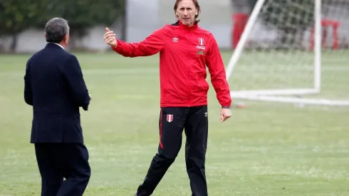 Ricardo Gareca tiene una nueva cábala para antes de cada entrenamiento. (Foto: Getty)